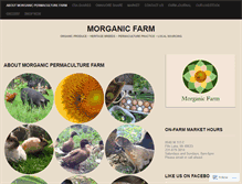 Tablet Screenshot of morganicfarm.com